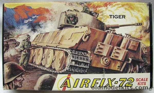 Airfix 1/76 German Tiger Tank - Craftmaster Issue, M8-49 plastic model kit